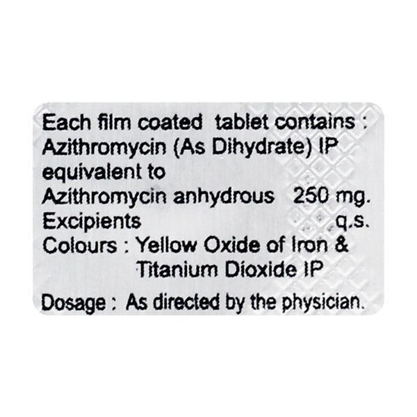 AZIPIC 250mg Tablet 6's