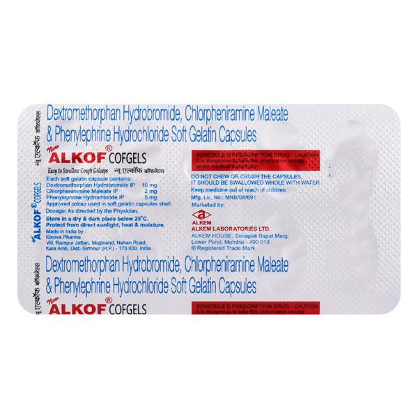 ALKOF COFGELS NEW Capsule 10's