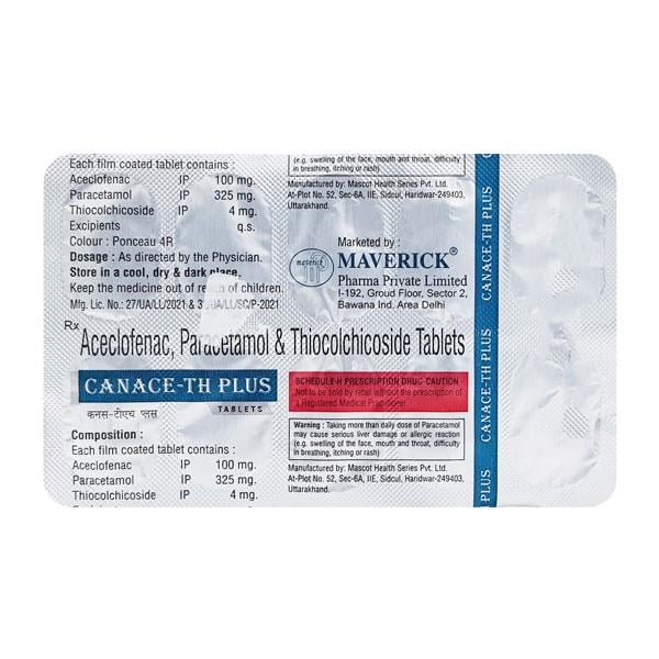 CANACE TH PLUS Tablet 10's