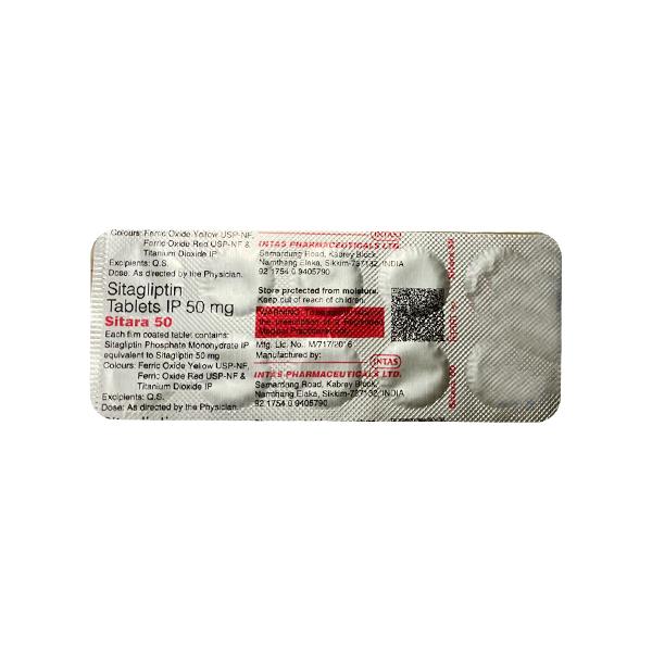 SITARA 50 Tablet 10's