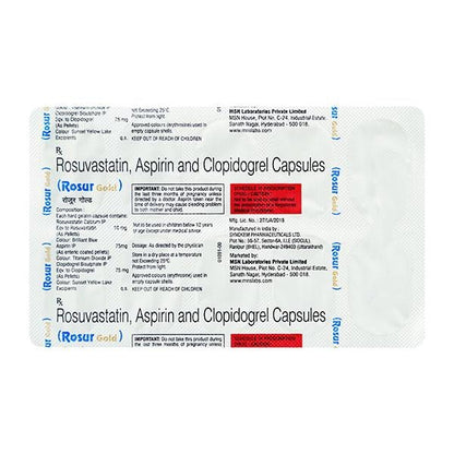 ROSUR GOLD 10mg Capsule 10's