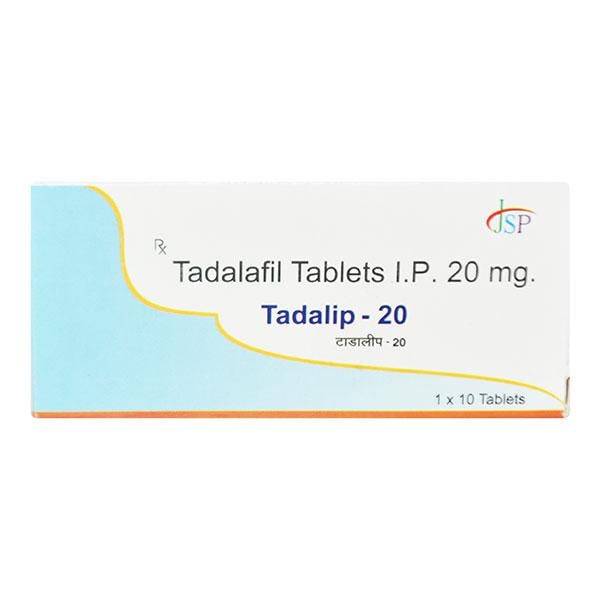 Tadalip 20Mg Tablet 10's