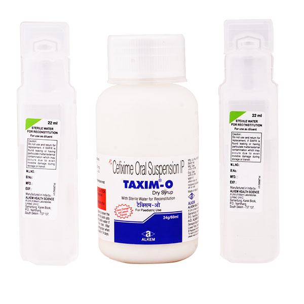 TAXIM O JUICY ORANGE AND LEMON FLAVOUR Dry Syrup 60ml