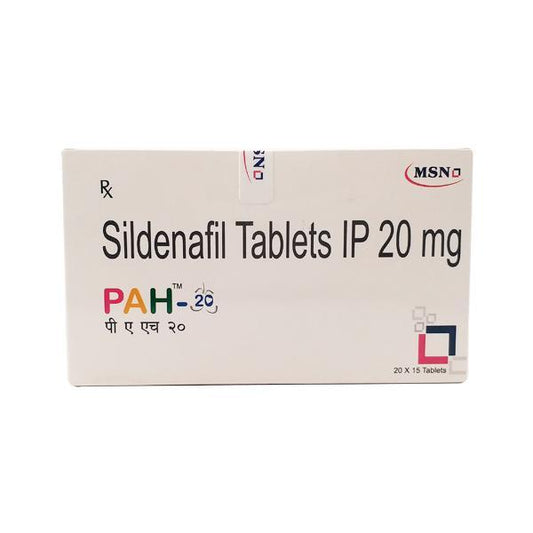 PAH 20mg Tablet 10'S