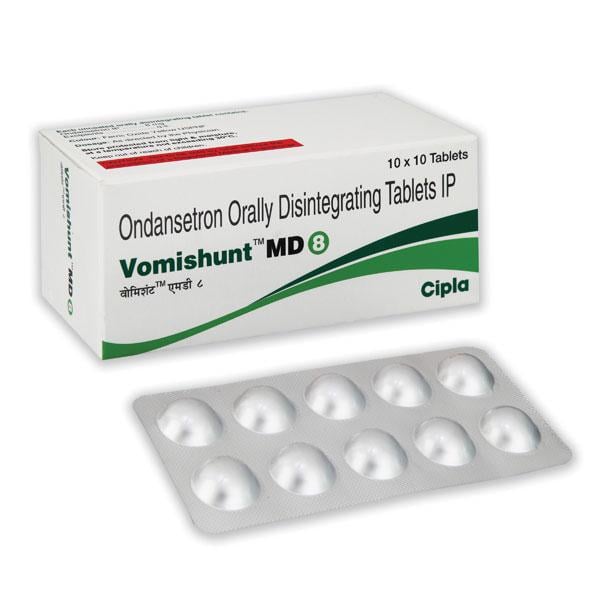 VOMISHUNT MD 8 Tablet 10's