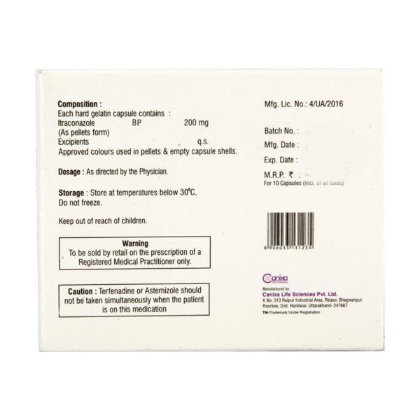 Nixitral 200mg Capsule 10'S