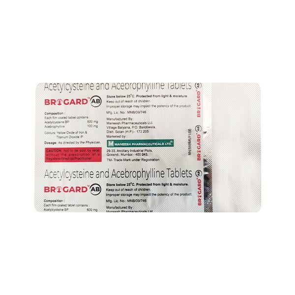 BROGARD AB Tablet 10's