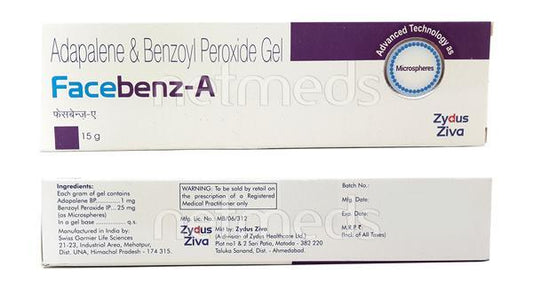 Facebenz A Gel 15gm - Global Surgicals