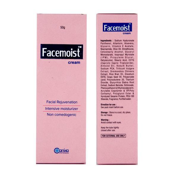 Facemoist Cream 50gm - Global Surgicals