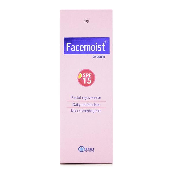 FACEMOIST SPF 15 Cream 60gm - Global Surgicals