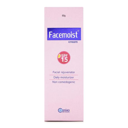 FACEMOIST SPF 15 Cream 60gm - Global Surgicals