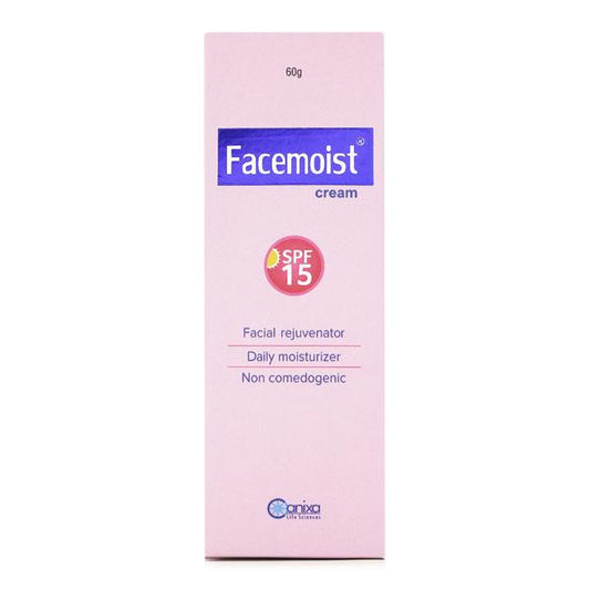 FACEMOIST SPF 15 Cream 60gm - Global Surgicals