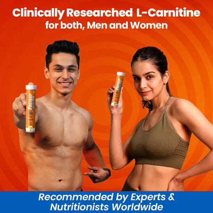Fast&Up L-Carnitine 2000mg Lean Body Lemon Flavour, 20 Tablets | Premium Carnipure Carnitine Supplement | Helps Convert Fat into Energy, Supports Weight Loss, Fat Burn & Lean Muscle