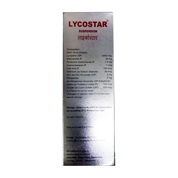 Lycostar Sugar Free Suspension 200ml