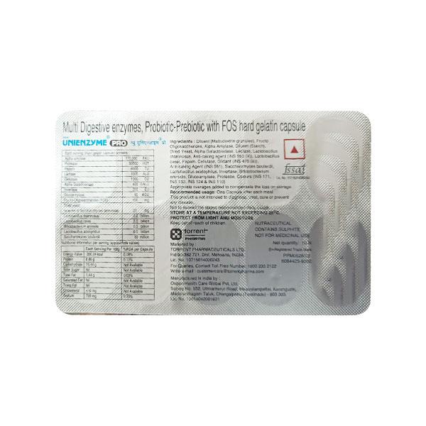 UNIENZYME PRO NEW Capsule 10's