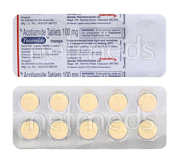 Tocamide 100mg Tablet 10'S