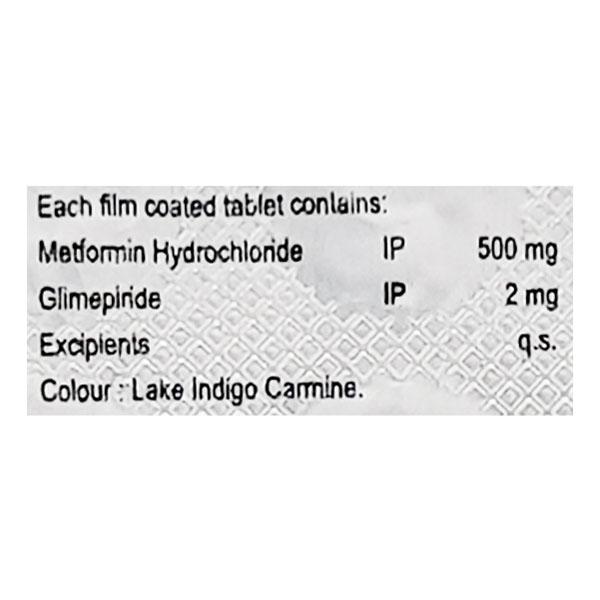 METVIRON GP 2mg Tablet 10's