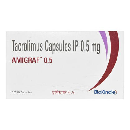 AMIGRAF 0.5 Capsule 10's