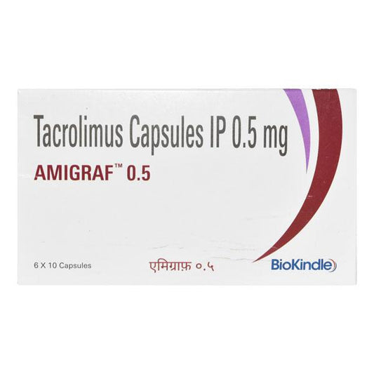 AMIGRAF 0.5 Capsule 10's