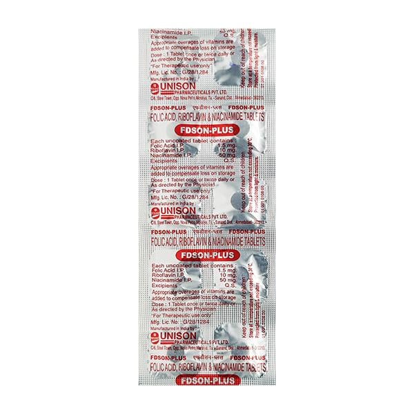 Fdson Plus Tablet 10'S - Global Surgicals