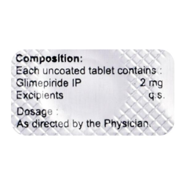 Glynamic 2Mg Tablet 10's