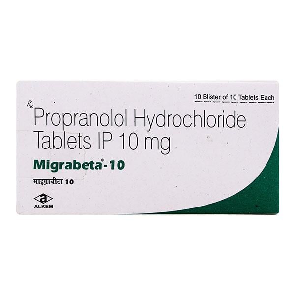 Migrabeta 10mg Tablet 10'S