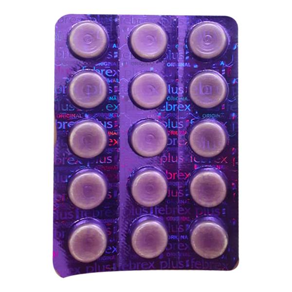 FEBREX PLUS Tablet 15's - Global Surgicals