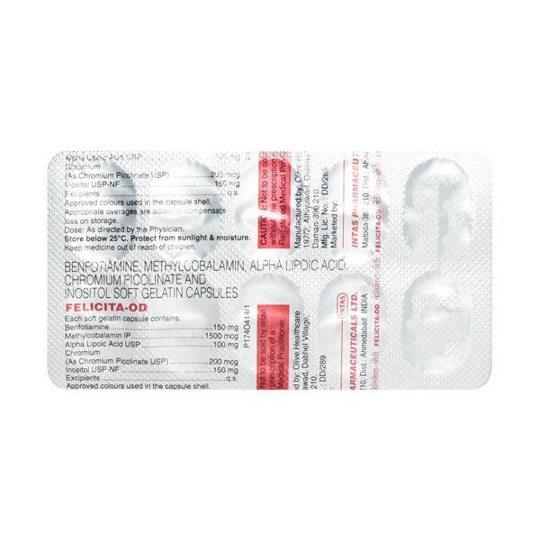 Felicita OD Capsule 10'S - Global Surgicals