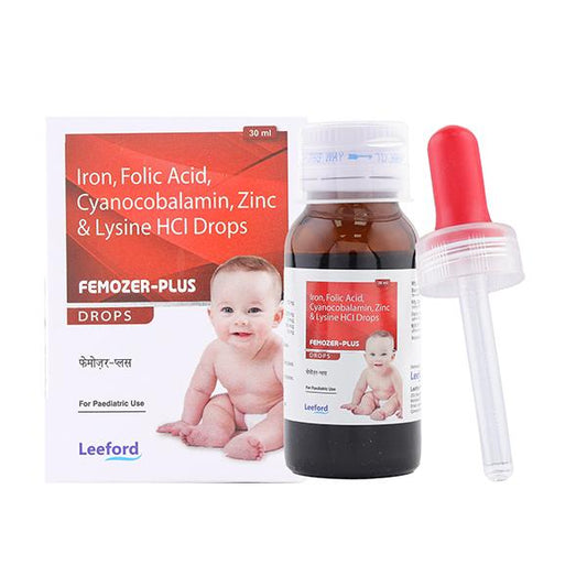 FEMOZER PLUS Drops 30ml - Global Surgicals
