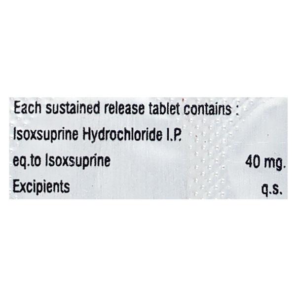 FEMPRIN 40 SR Tablet 10's - Global Surgicals