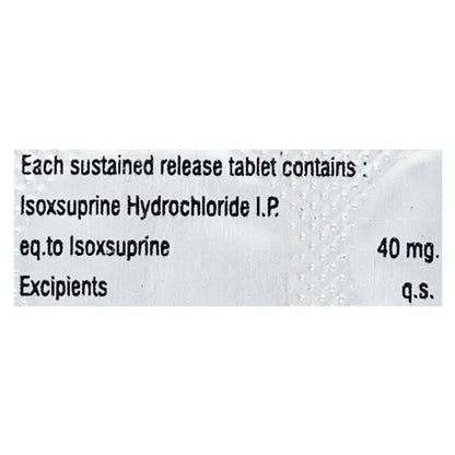 FEMPRIN 40 SR Tablet 10's - Global Surgicals