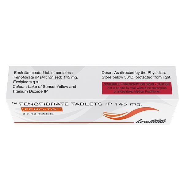 Feno TG Tablet 10'S - Global Surgicals