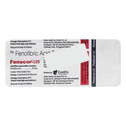 Fenocor 105mg Tablet 10'S - Global Surgicals