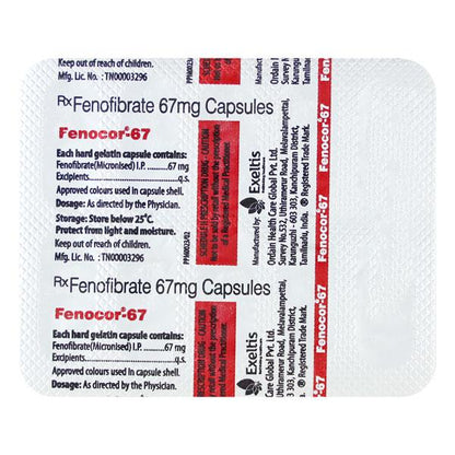 Fenocor 67mg Capsule 10'S - Global Surgicals