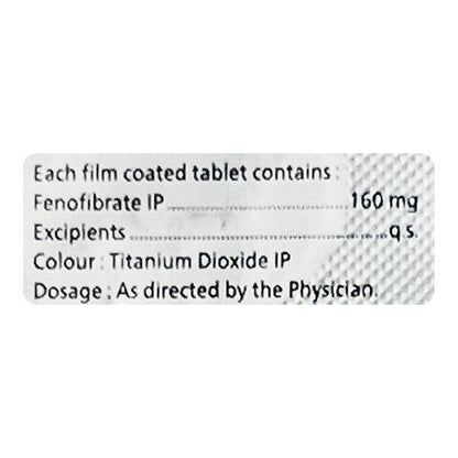 FENOTAG 160 MG Tablet 10's - Global Surgicals