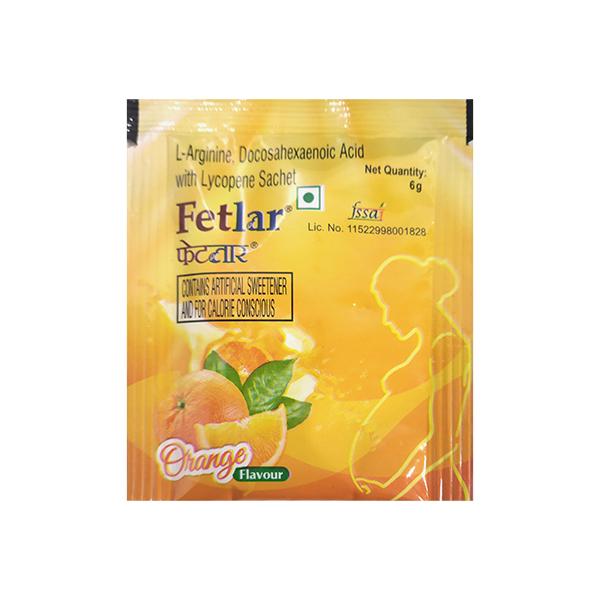 FETLAR ORANGE FLAVOUR Sachet 6g - Global Surgicals