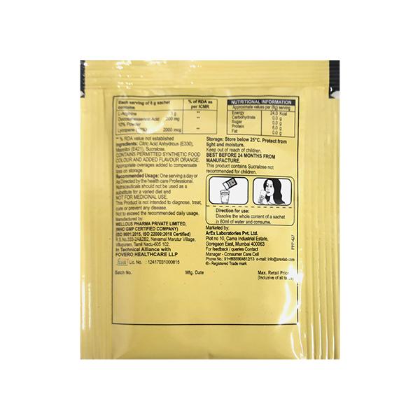 FETLAR ORANGE FLAVOUR Sachet 6g - Global Surgicals