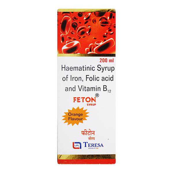 Feton Orange Flavour Syrup 200ml - Global Surgicals