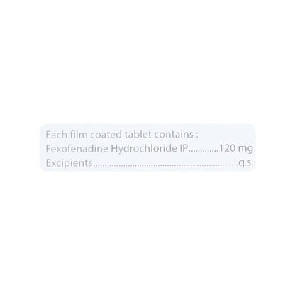 FEXOPRIDE 120 Tablet 10's - Global Surgicals