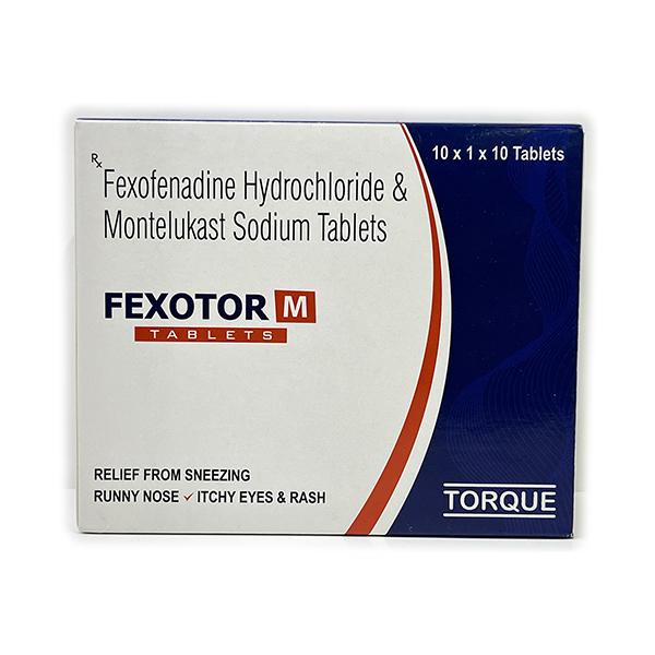 FEXOTOR M Tablet 10's - Global Surgicals