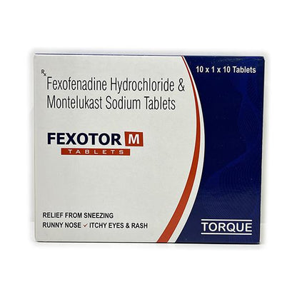 FEXOTOR M Tablet 10's - Global Surgicals