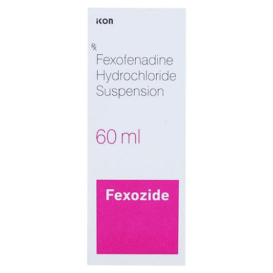 FEXOZIDE Suspension 60ml - Global Surgicals
