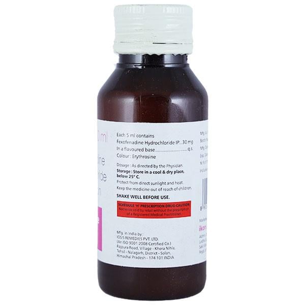 FEXOZIDE Suspension 60ml - Global Surgicals