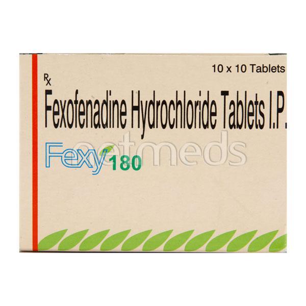Fexy 180mg Tablet 10'S - Global Surgicals