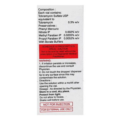 TOBACIN EYE/EAR DROPS 5ML