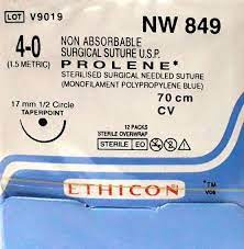 Ethicon Prolene Suture 4-0