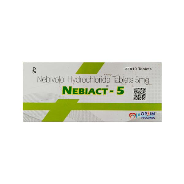 NEBIACT 5 Tablet 10's