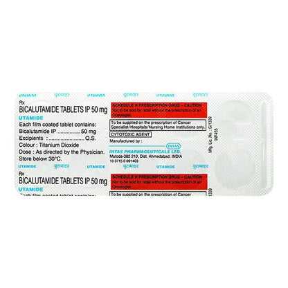 Utamide 50mg Tablet 10'S