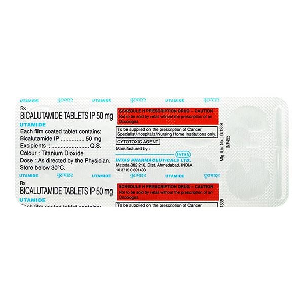 Utamide 50mg Tablet 10'S