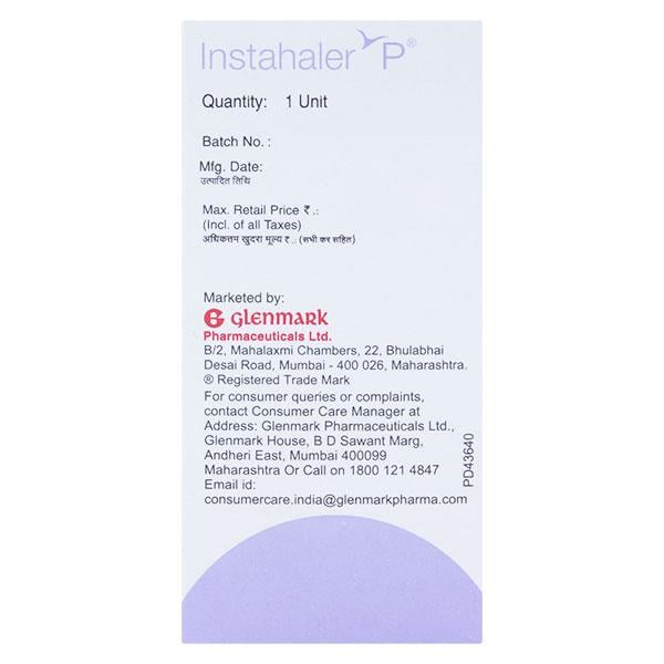 Instahaler P Inhaler 1'S